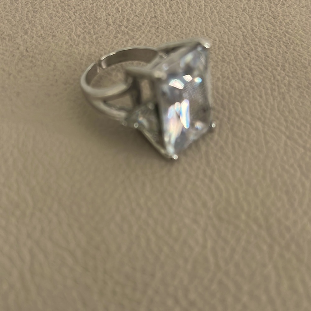 Silver Cubic Ring